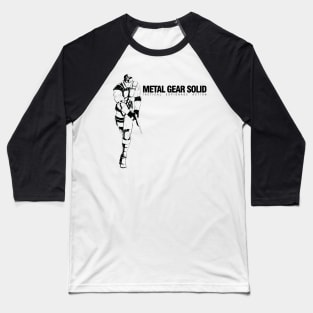 Metal Gear Solid Snake Baseball T-Shirt